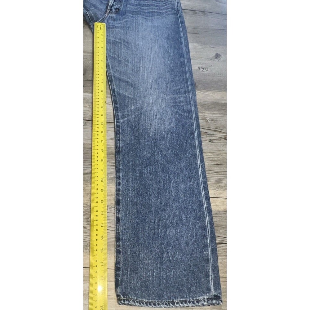 Moussy Rhett Vintage Skinny Jeans Japan Saab High Rise Denim Blue Size 28 x 30 - Picture 2 of 15